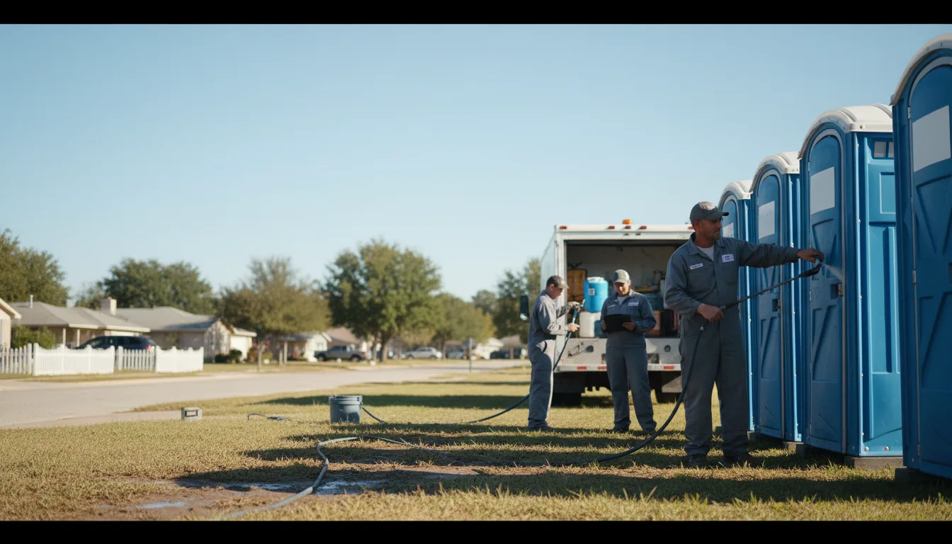 Long-Term Portable Toilet Rental in Paris, TX near me